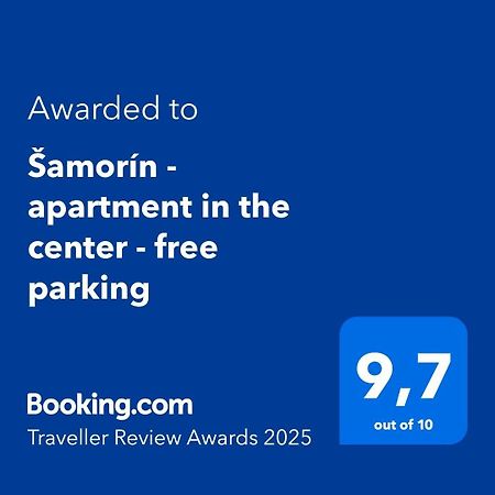 Samorin - Apartment In The Center - Private Parking - Klimatizacia Екстер'єр фото