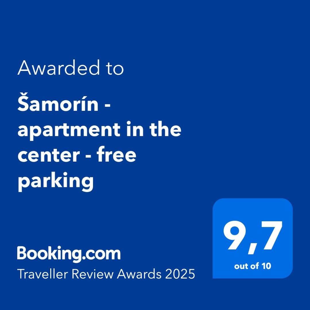 Samorin - Apartment In The Center - Private Parking - Klimatizacia Екстер'єр фото